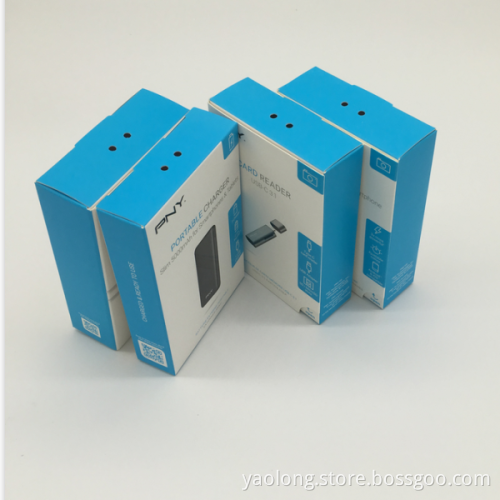 Logo design customized carton packaging wax coated box